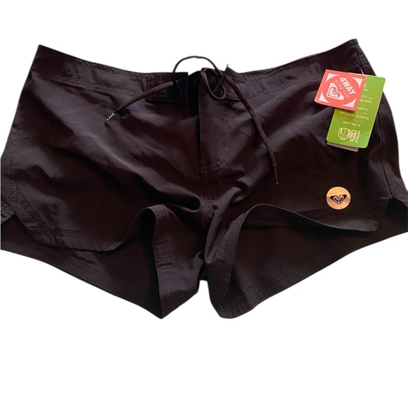 Roxy Women's Black Athletic Shorts - Picture 1 of 7